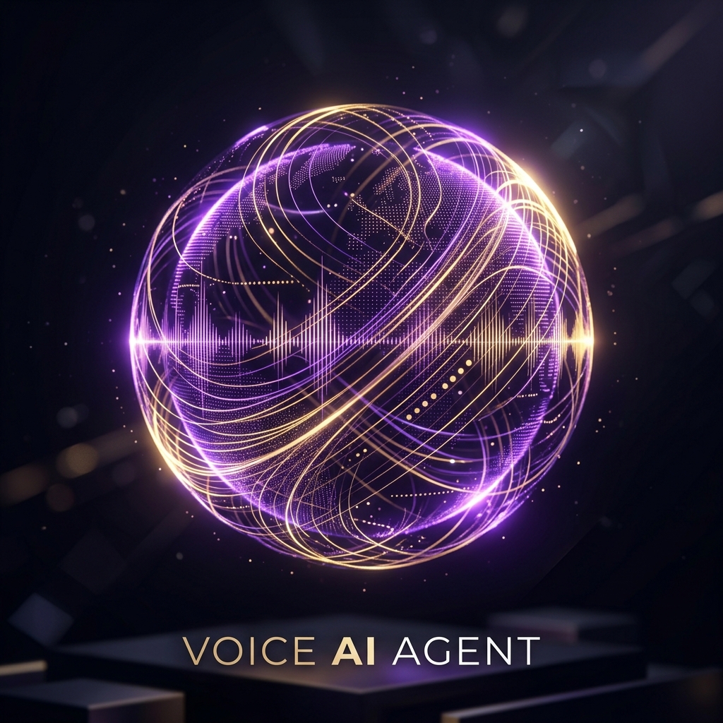 Voice Agent Hero Illustration